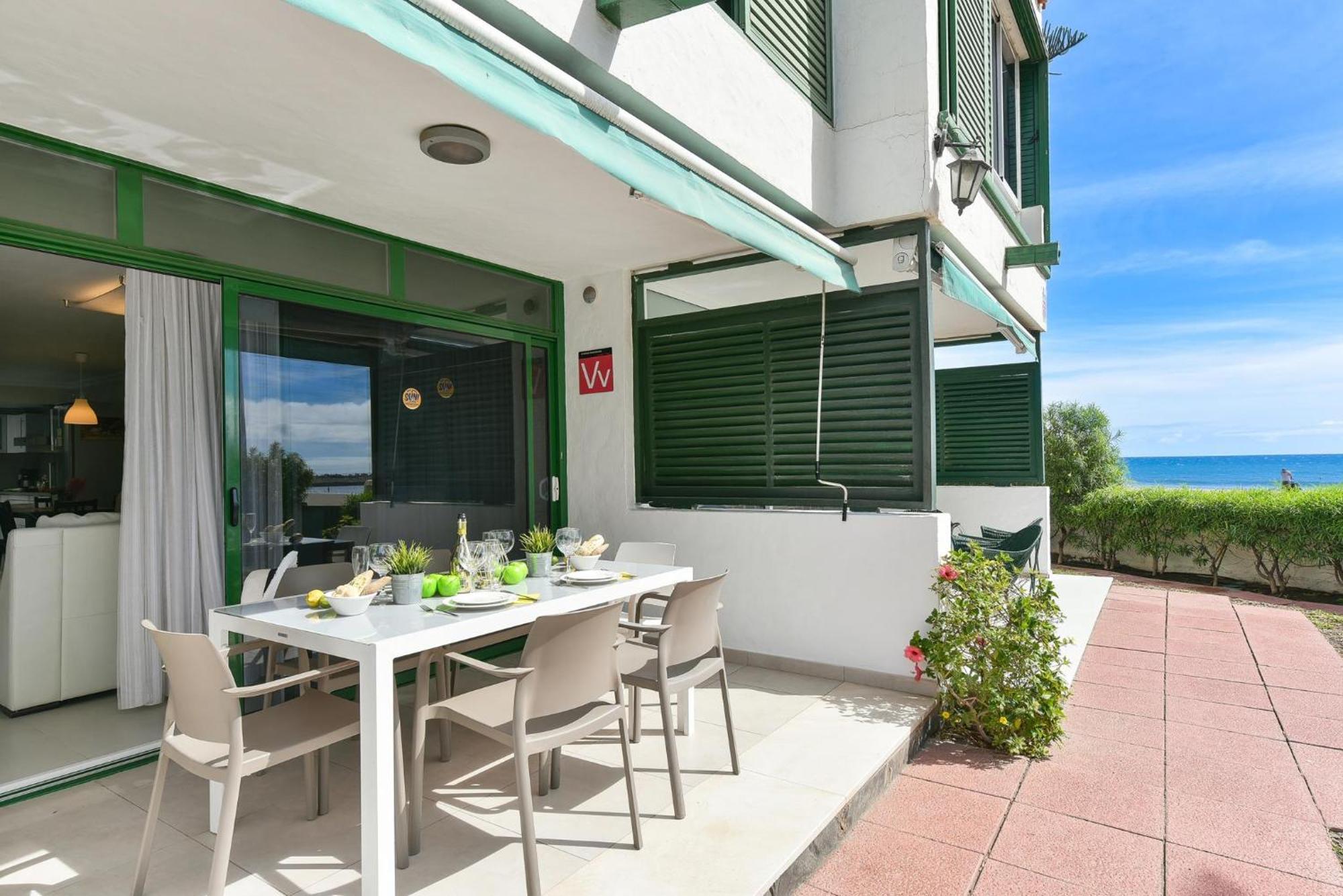 Beachfront Apartment Las Burras Mra 02 San Agustín Exteriér fotografie