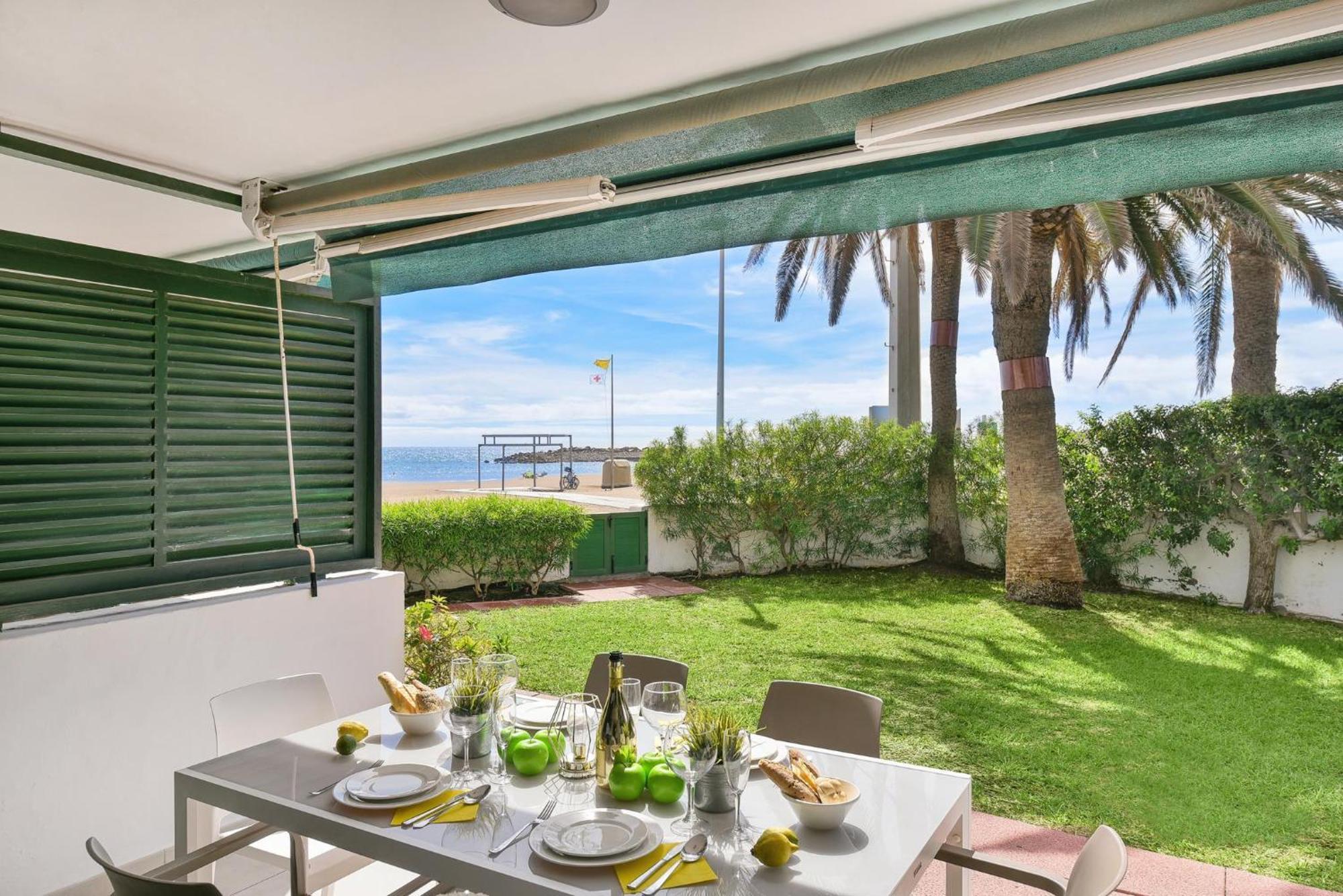 Beachfront Apartment Las Burras Mra 02 San Agustín Exteriér fotografie