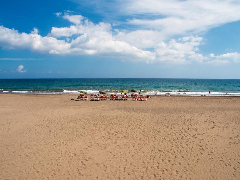 Beachfront Apartment Las Burras Mra 02 San Agustín Exteriér fotografie